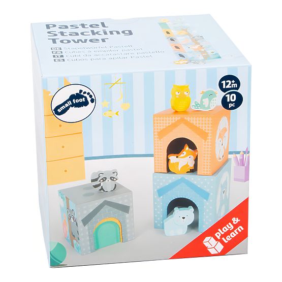 Small Foot Tour pliante pastel avec animaux