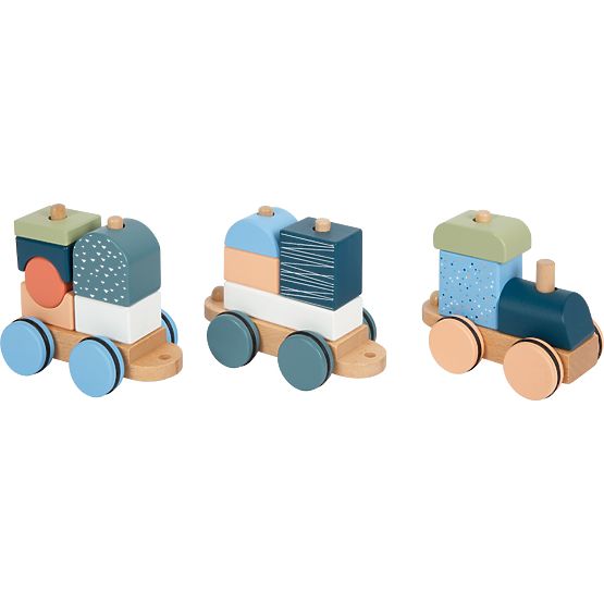 small foot Train en bois Arctic - emballage endommagé