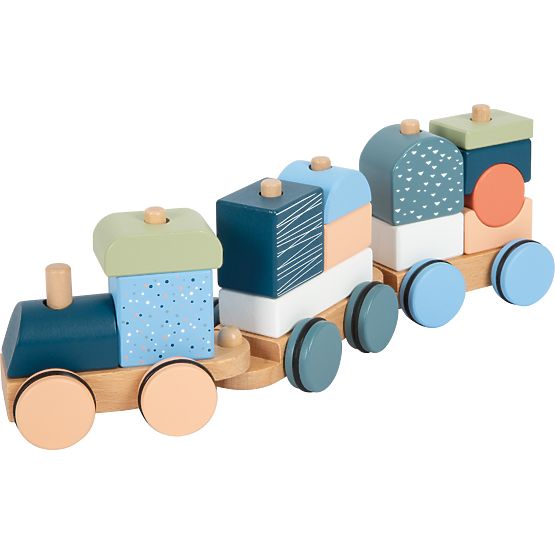 small foot Train en bois Arctic - emballage endommagé