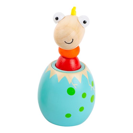 small foot Œuf de dinosaure avec son 1 pc bleu