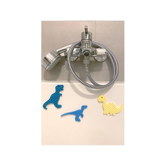Autocollants pour bain moussant - Dinosaures