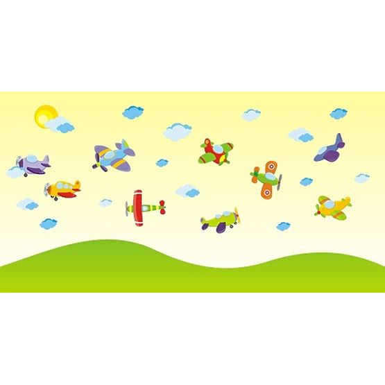 Stickers muraux Avions