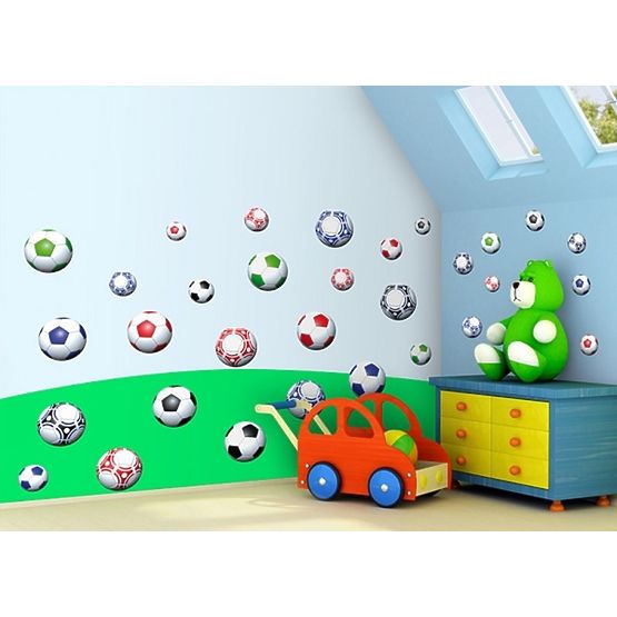 Stickers muraux Ballons de football