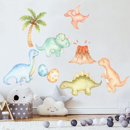 Stickers muraux - Dino