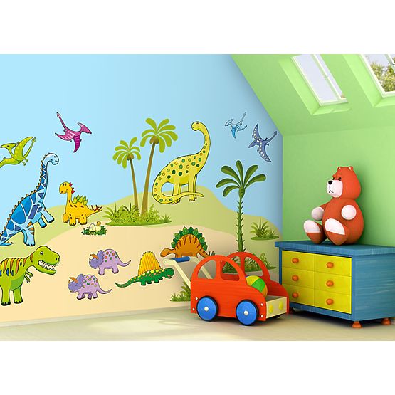 Stickers muraux Dinosaures