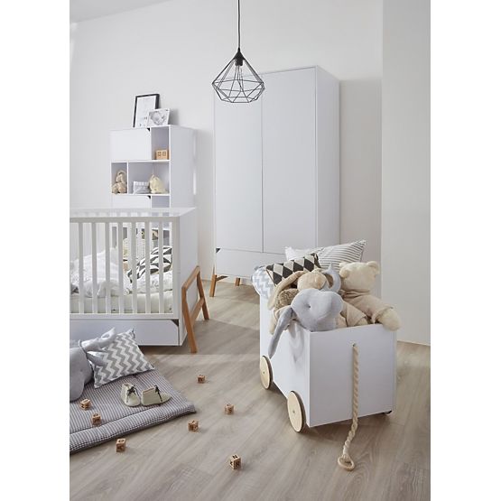 Boîte de rangement Lotti sur roulettes