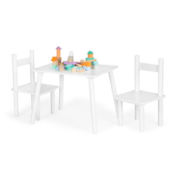 Table +2 chaises mobilier pour enfants ensemble ECOTOYS