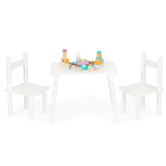 Table +2 chaises mobilier pour enfants ensemble ECOTOYS