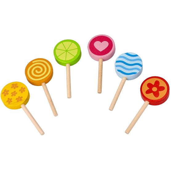 Sucettes Goki 6 pièces