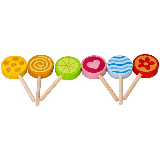 Sucettes Goki 6 pièces