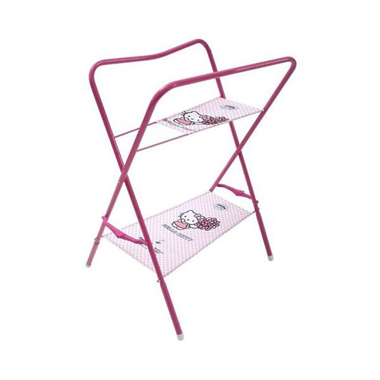 Support baignoire bébé Hello Kitty - rose