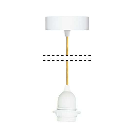 suspendu câble avec douille 55 cm