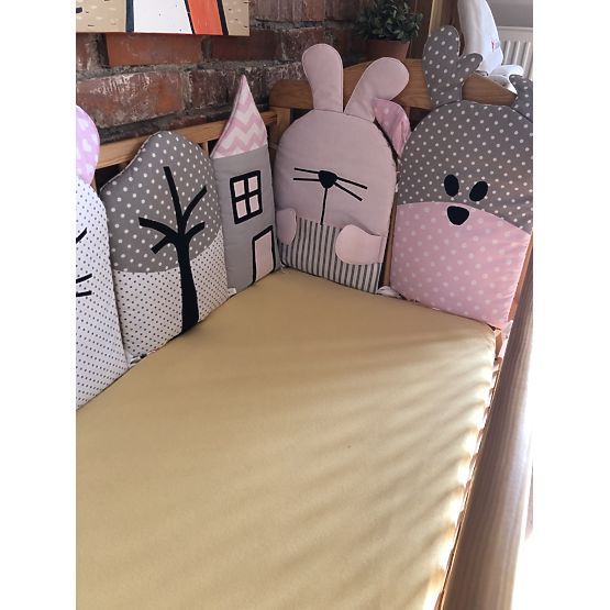Sweet Dream - Manteau de lit modulable - rose-gris