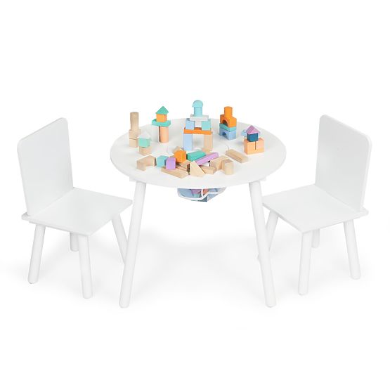 Table + 2 chaises Ekotony