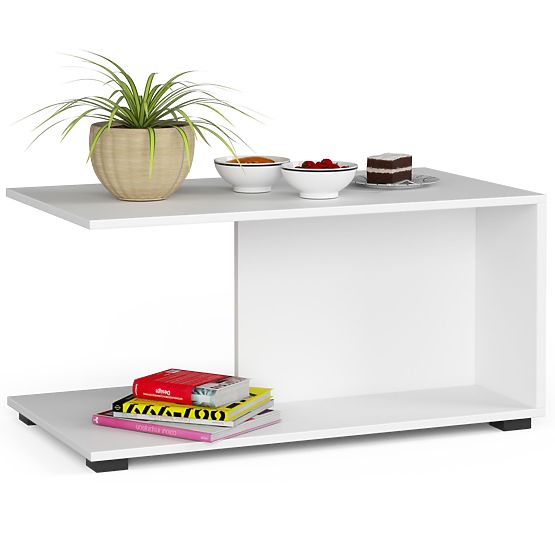 TABLE BASSE MARGO BLANC