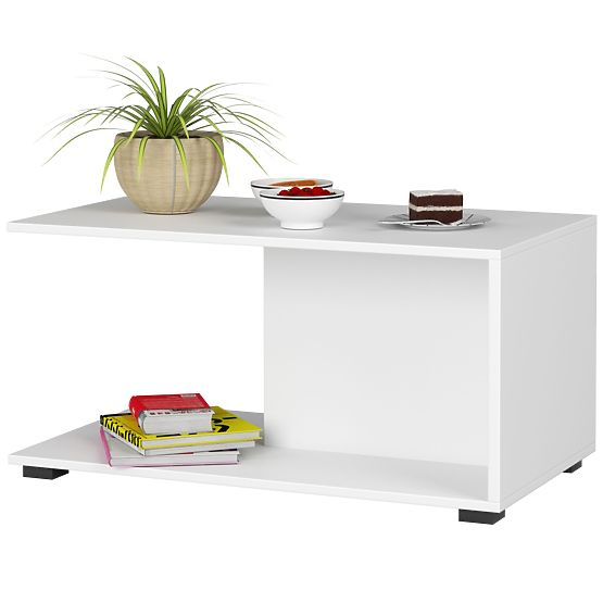 TABLE BASSE MARGO BLANC
