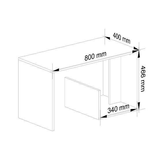TABLE BASSE PAUL BLANC