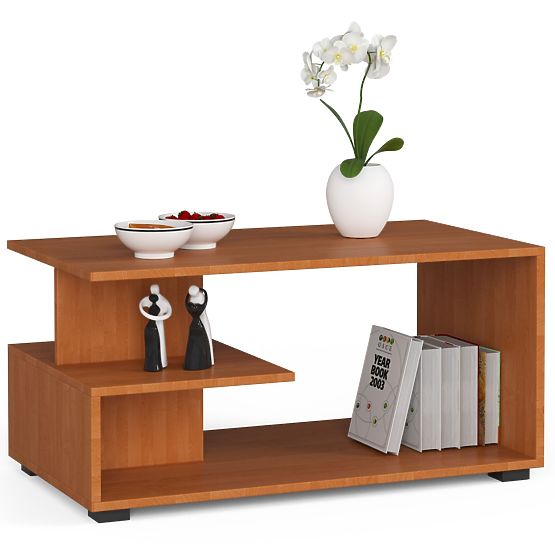 TABLE BASSE PIN AULNE