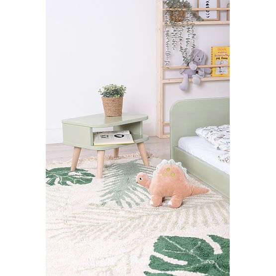Table de chevet NELL - vert pastel