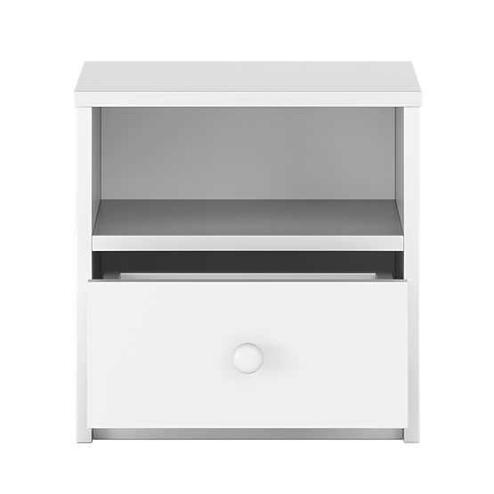 Table de chevet Ourbaby pour enfants - blanche