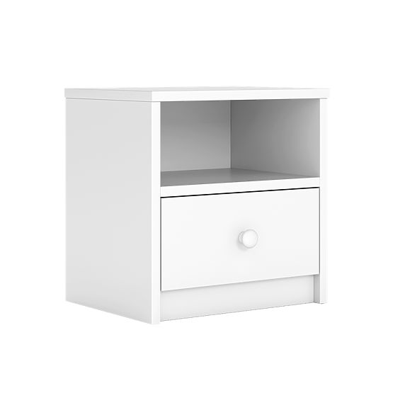 Table de chevet Ourbaby pour enfants - blanche