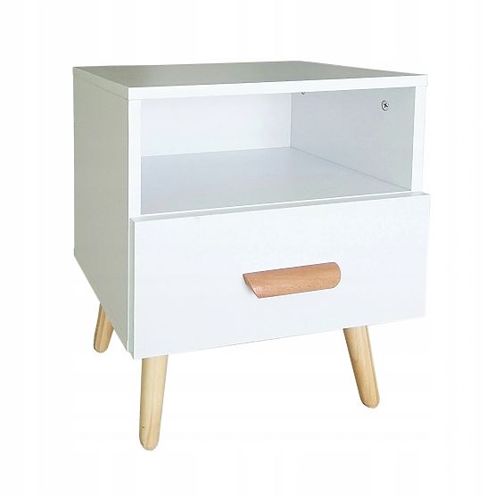 Table de chevet SCANDI avec tiroir