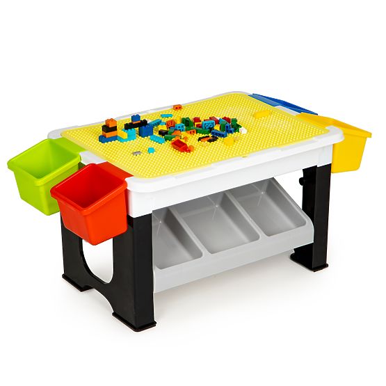 Table de jeu et de construction de blocs pour enfants