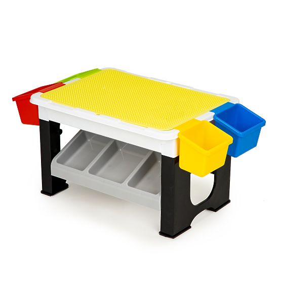 Table de jeu et de construction de blocs pour enfants