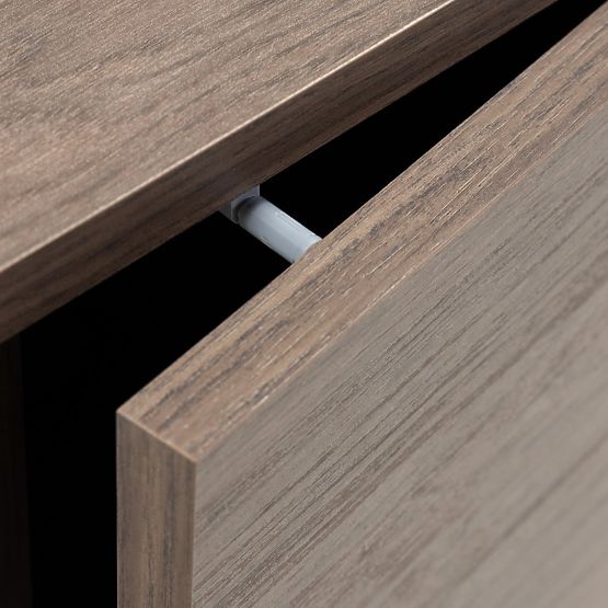 Table de nuit Kanso, Chêne Baltic Storm