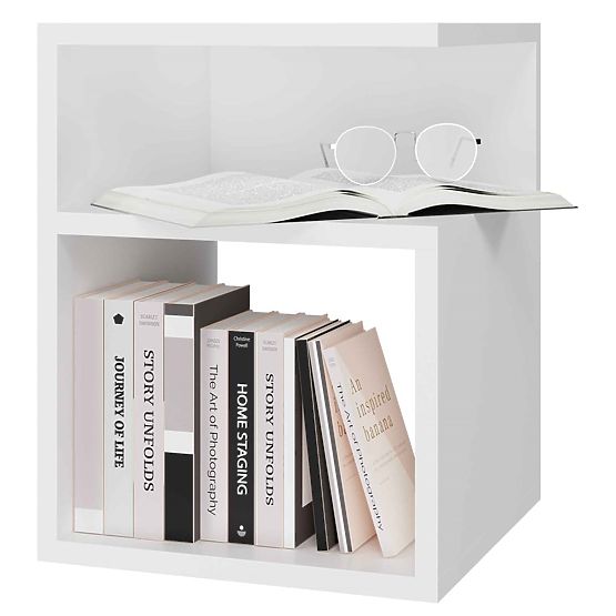 Table de nuit Tina TINI BLANC