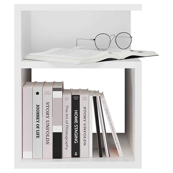 Table de nuit Tina TINI BLANC