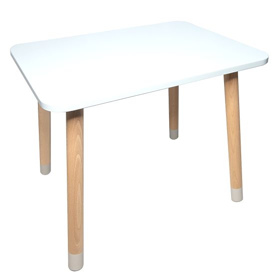 Table enfant avec chaises - Liška - blanc
