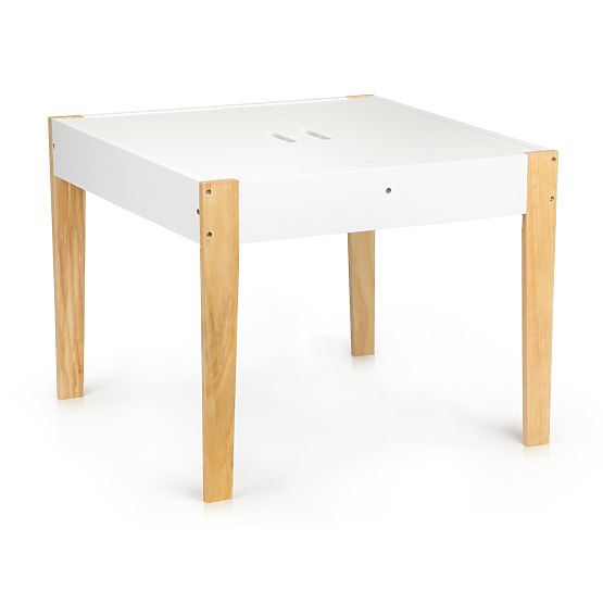 Table enfant en bois avec chaises Naturel