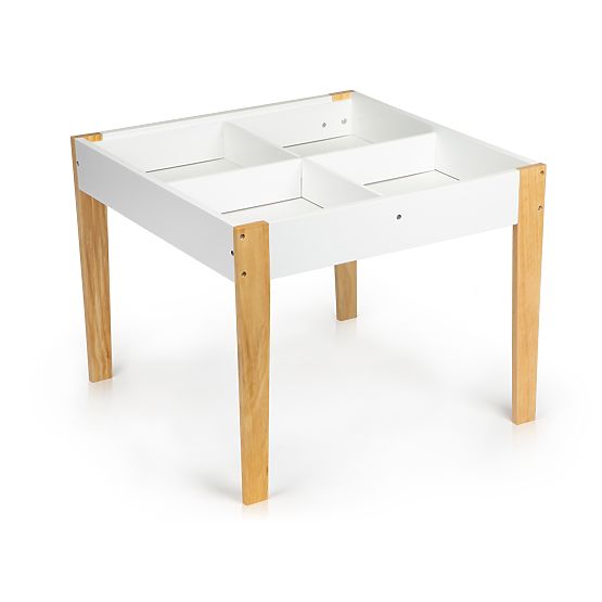 Table enfant en bois avec chaises Naturel