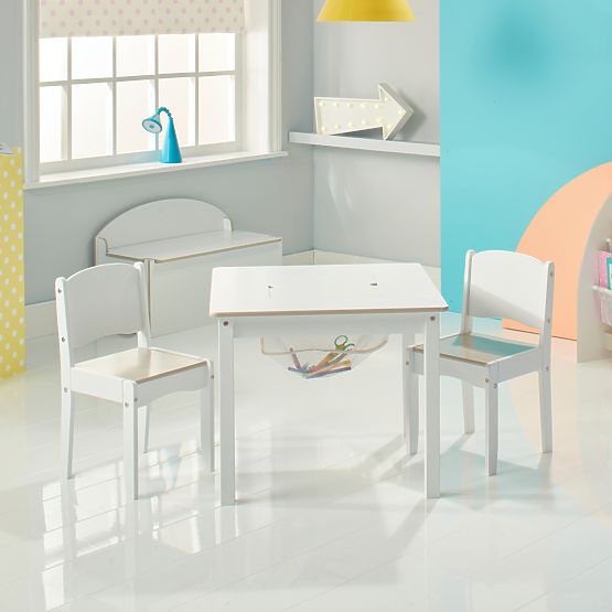 Table enfant Crafty 2 en 1 + 2 chaises