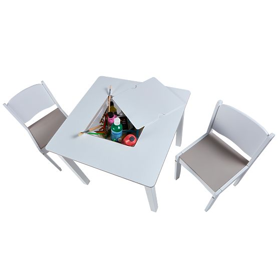 Table enfant Crafty 2 en 1 + 2 chaises