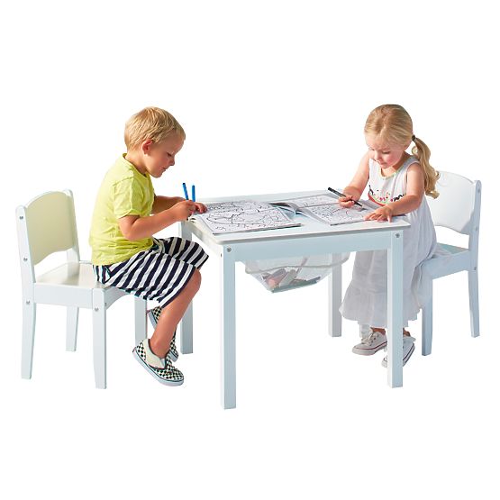 Table enfant Crafty 2 en 1 + 2 chaises