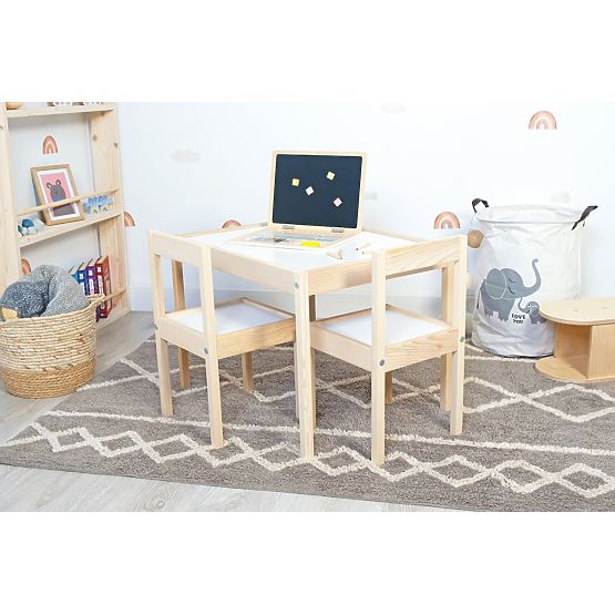 Table enfant et 2 chaises LETTO