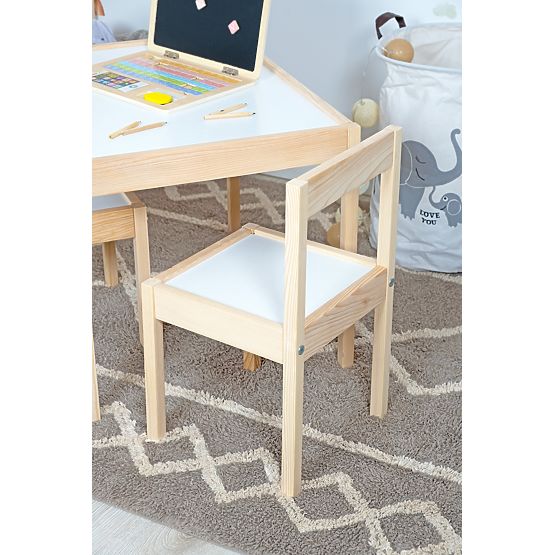 Table enfant et 2 chaises LETTO