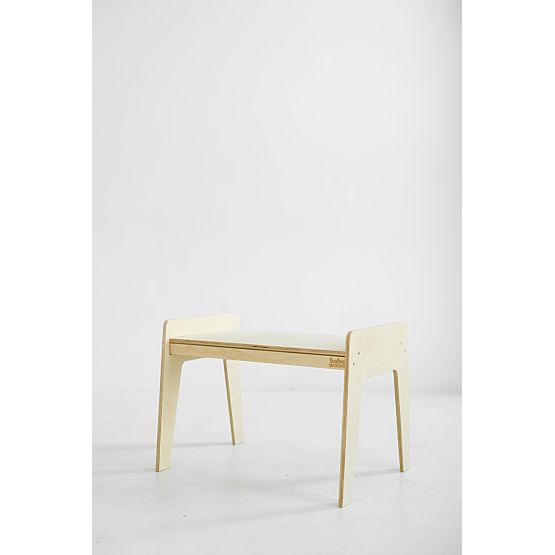 Table et chaise en bois pour enfants S/M - naturel