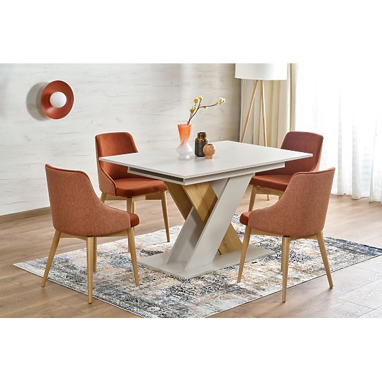 Table extensible XARELTO cachemire - chêne cremona