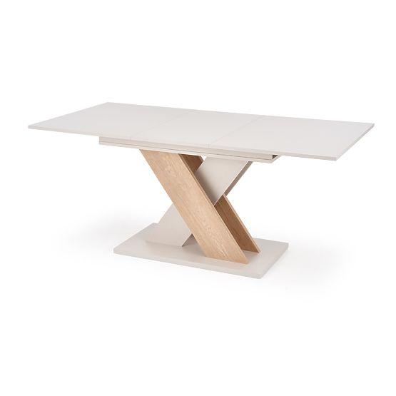 Table extensible XARELTO cachemire - chêne cremona