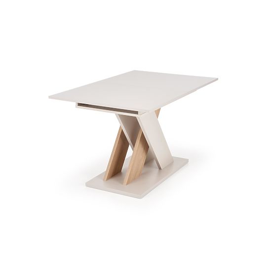 Table extensible XARELTO cachemire - chêne cremona