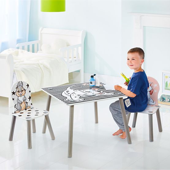 Table enfant avec chaises - Disney heroes