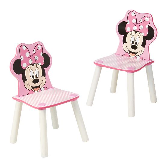 Table pour enfants avec chaises Minnie Mouse
