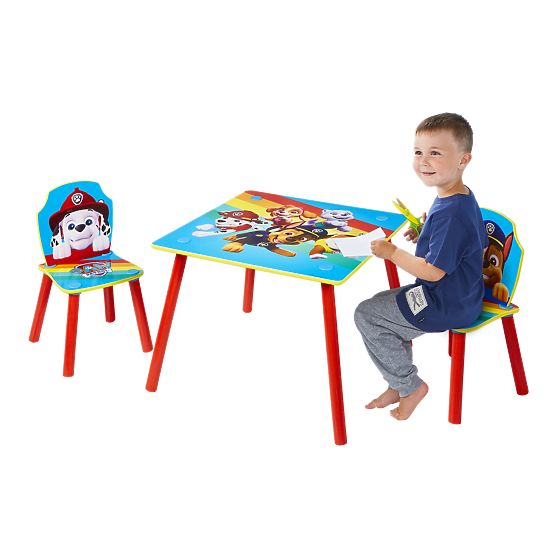 Table pour enfants avec chaises - Paw Patrol