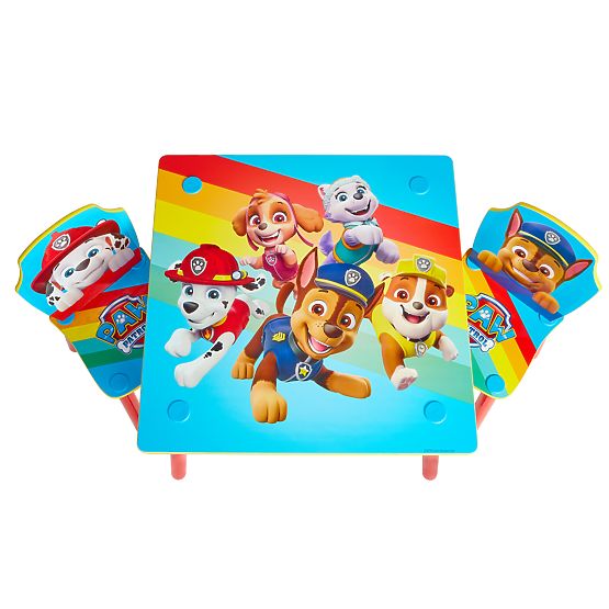 Table pour enfants avec chaises - Paw Patrol