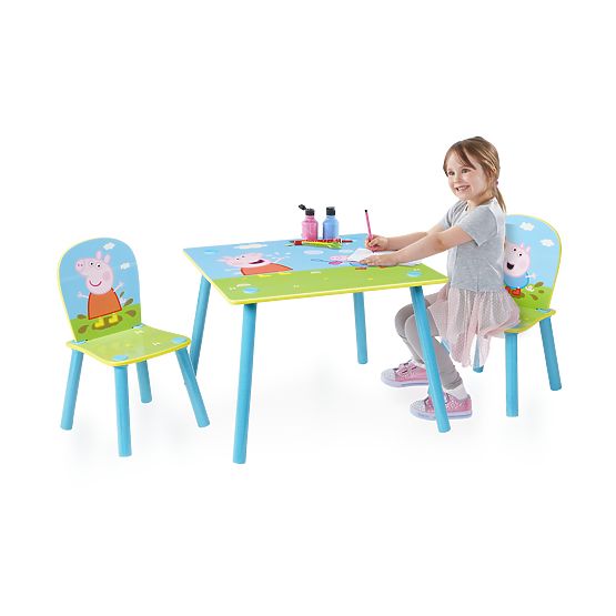 Table enfant et chaises Peppa Pig