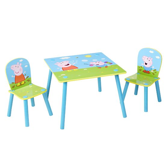 Table enfant et chaises Peppa Pig