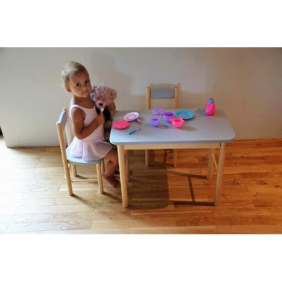 Table pour enfants - gris